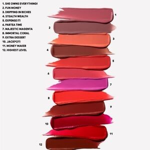 MAC Lustreglass mini lipstick 3 pc bundle